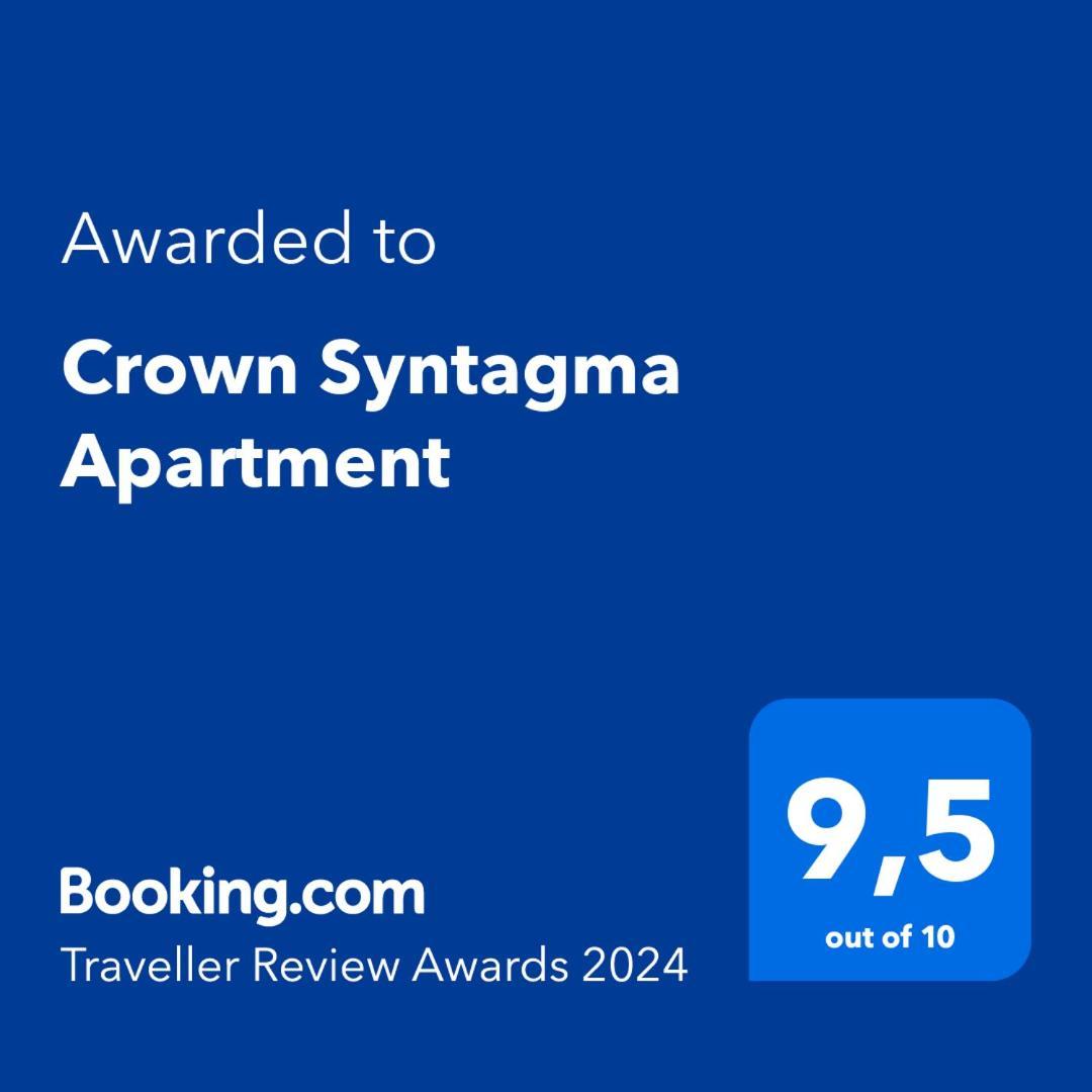 Crown Syntagma Apartment Athens Exterior photo